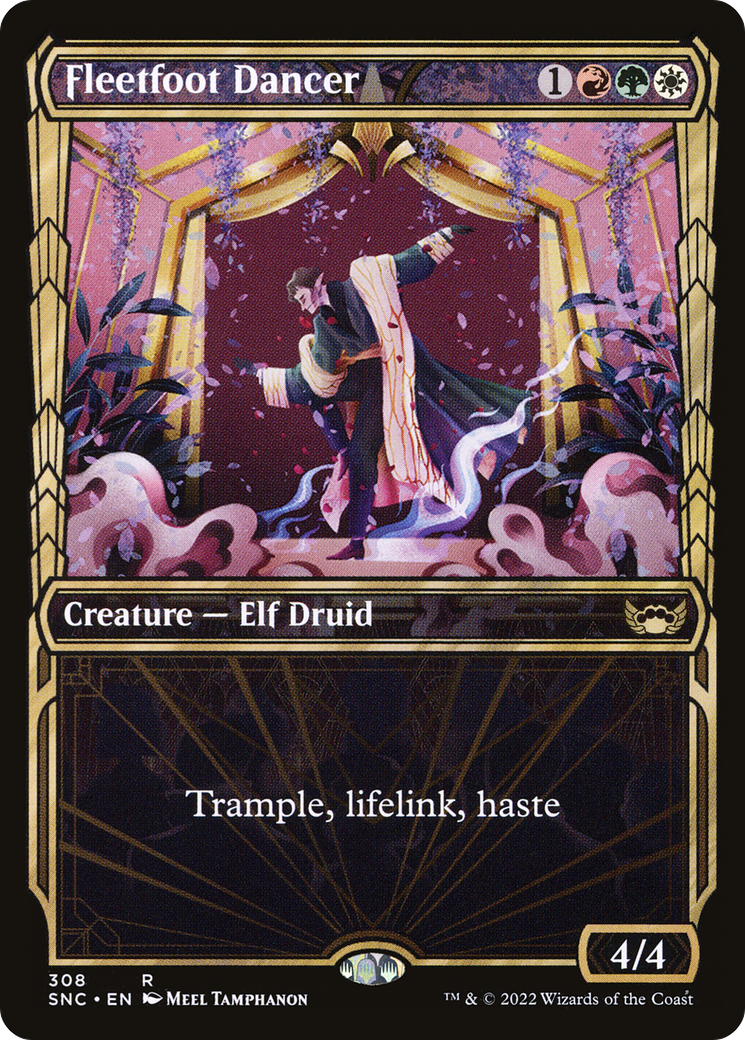 Fleetfoot Dancer (Showcase Golden Age) [Streets of New Capenna] Foil