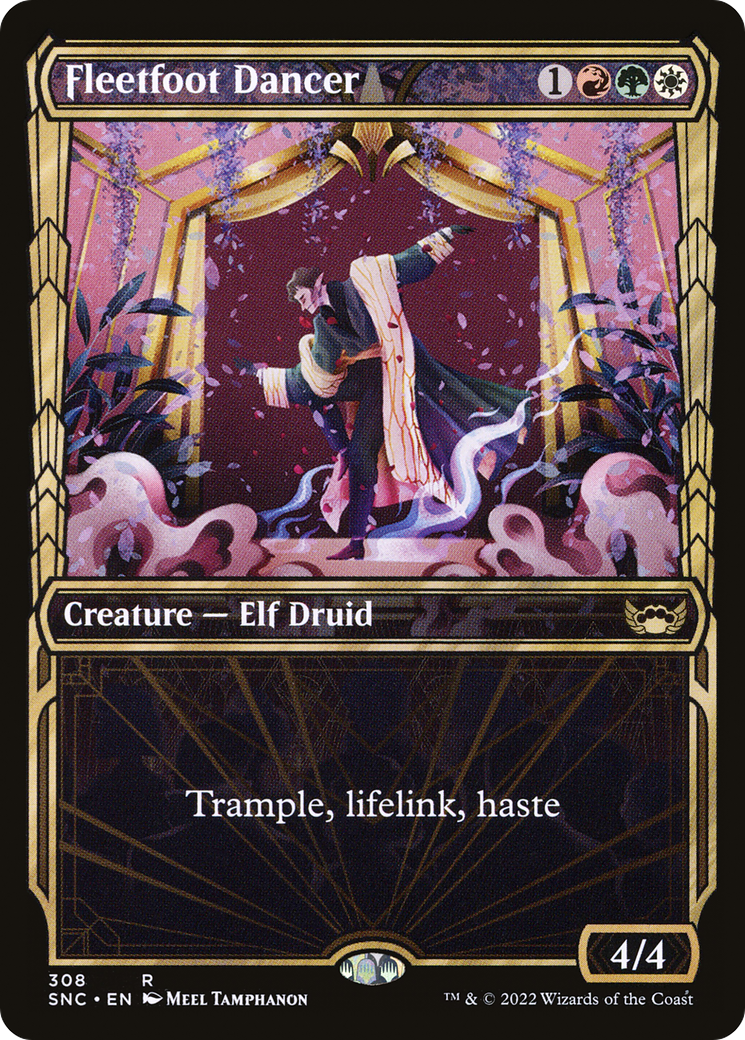 Fleetfoot Dancer (Showcase Golden Age) [Streets of New Capenna] Foil