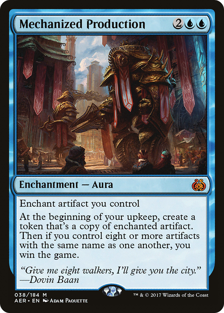 Mechanized Production [Aether Revolt] Foil