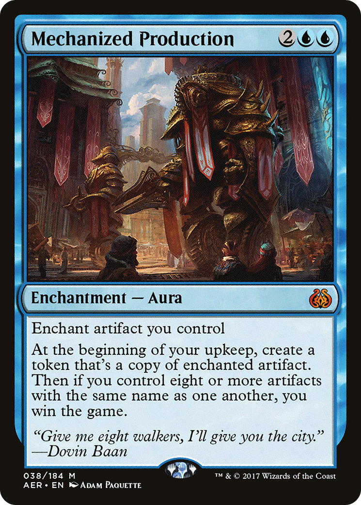 Mechanized Production [Aether Revolt] Foil