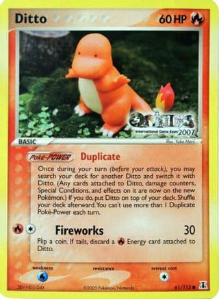 Ditto (Origins International Game Expo 2007) 61/113 - Nintendo Promos