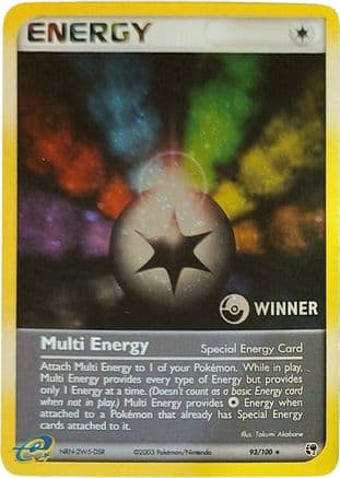 Multi Energy (Special) [Winner] 93/100 - League & Championship Cards Holofoil