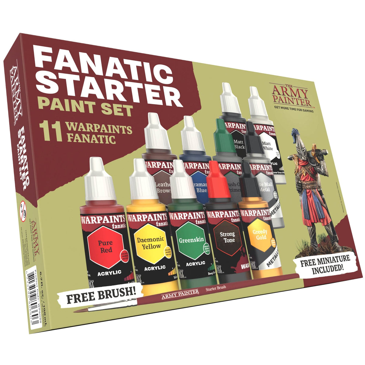 The Army Painter | Warpaints Fanatic | Starter Set
