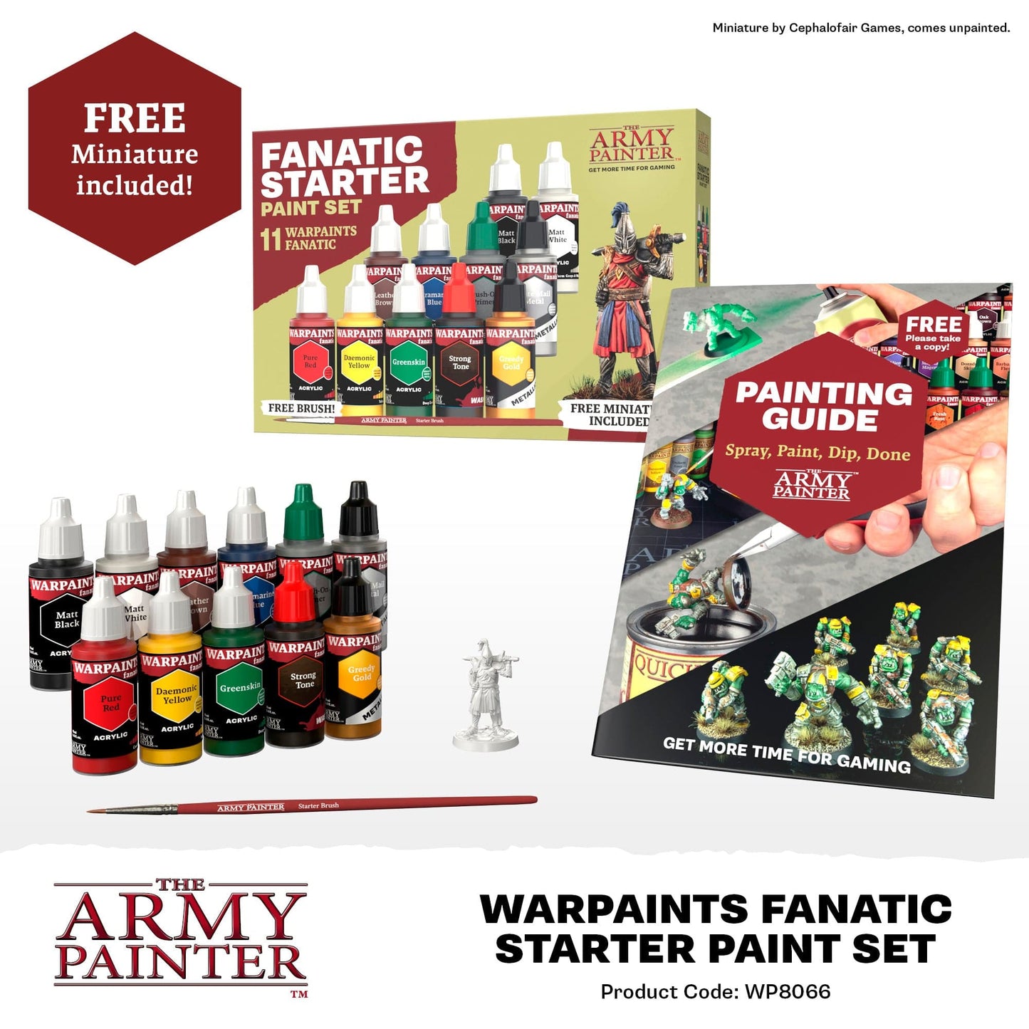 The Army Painter | Warpaints Fanatic | Starter Set