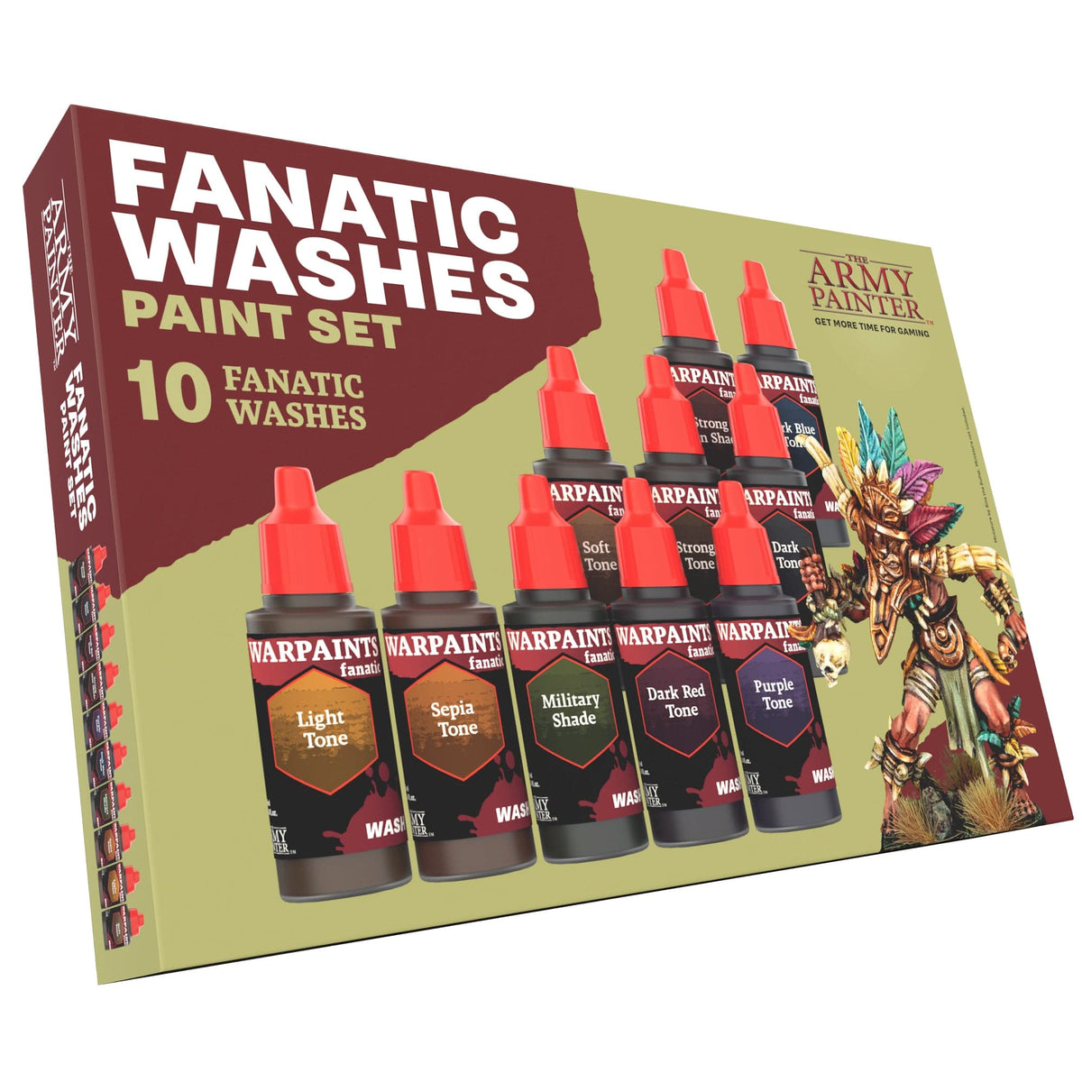 The Army Painter | Warpaints Fanatic | Washes Paint Set