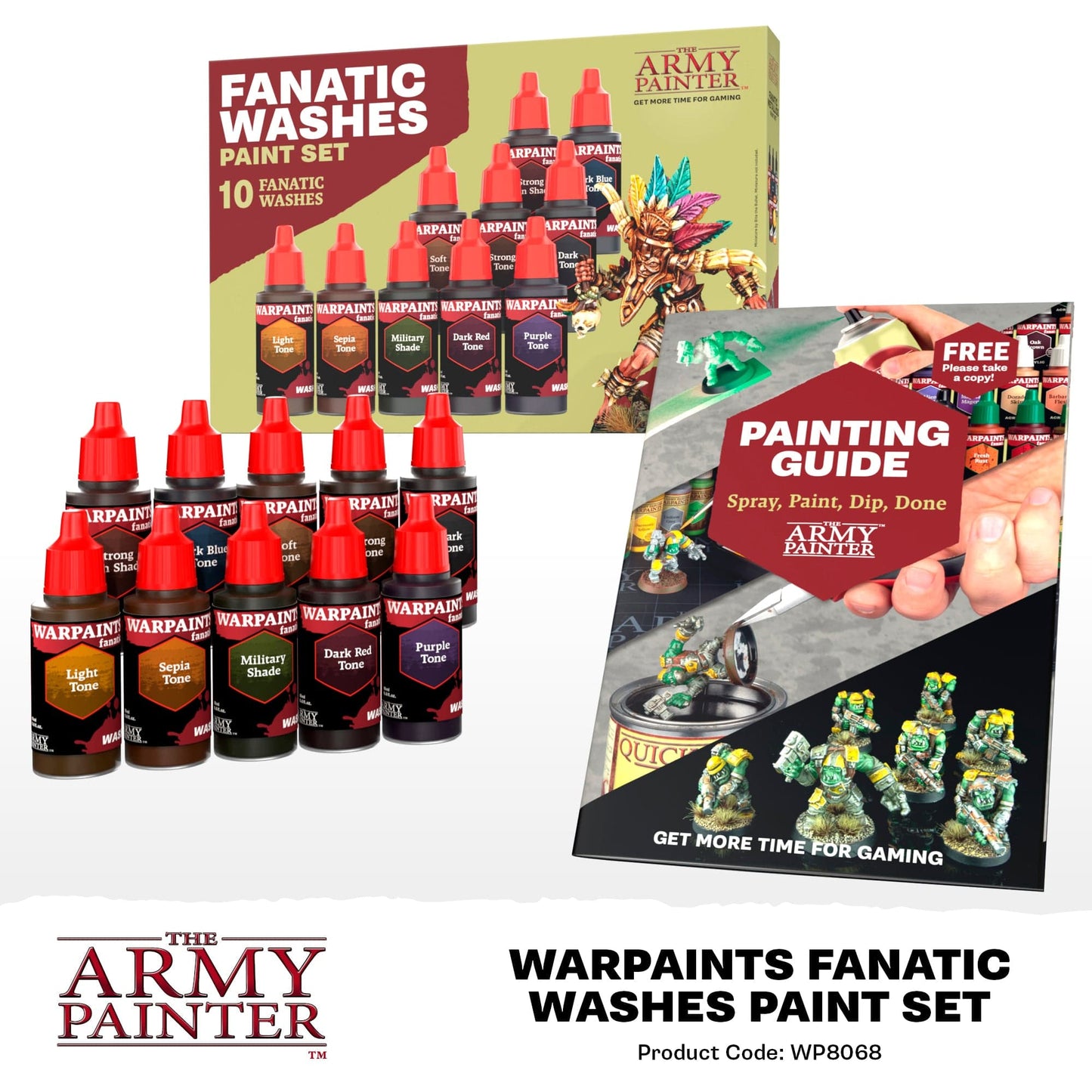 The Army Painter | Warpaints Fanatic | Washes Paint Set