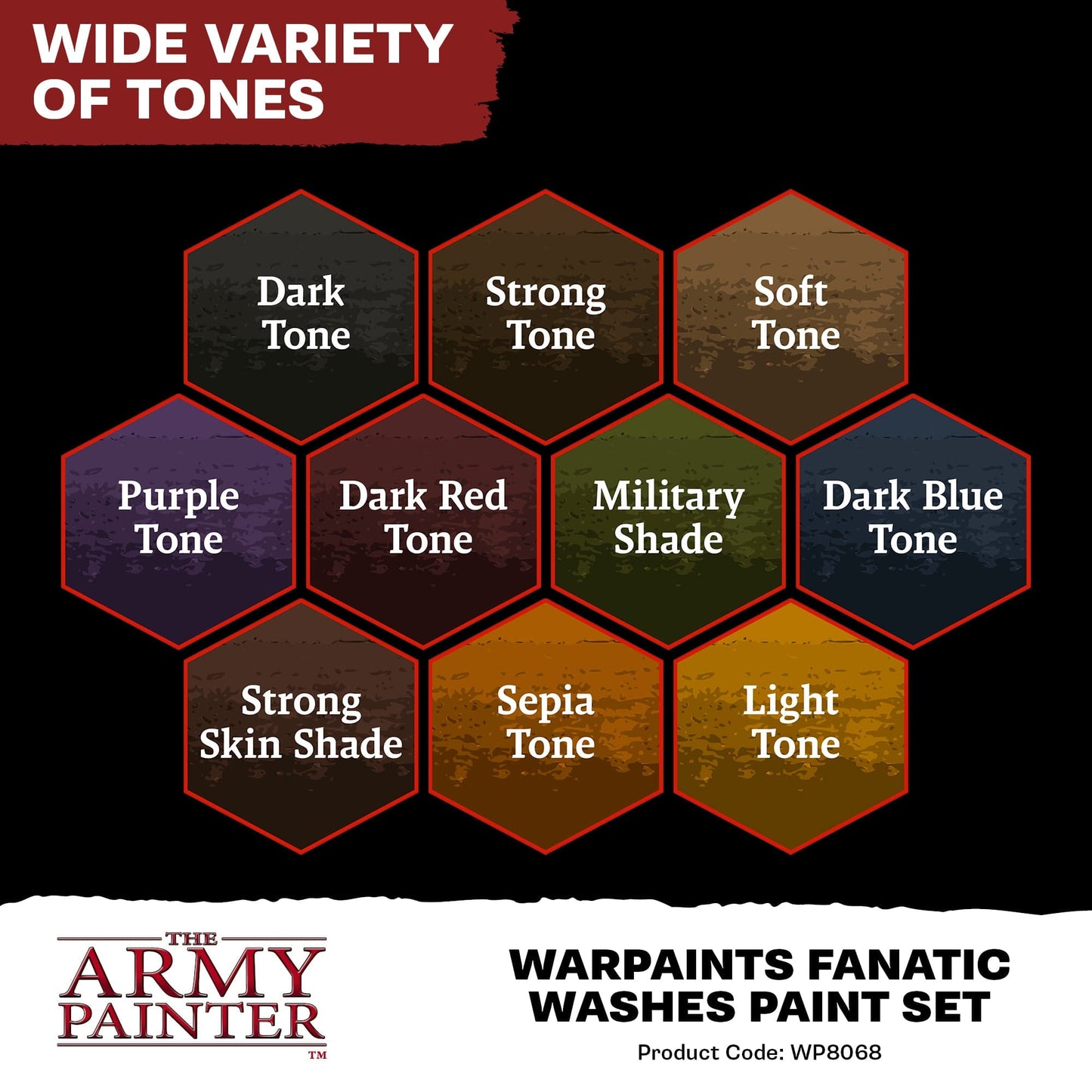 The Army Painter | Warpaints Fanatic | Washes Paint Set