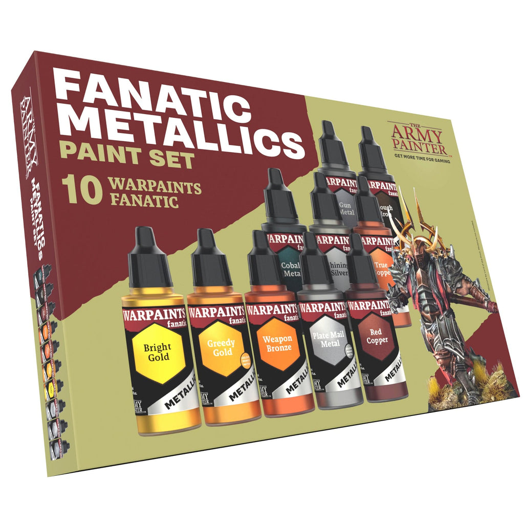 The Army Painter | Warpaints Fanatic | Metallics Paint Set