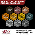 The Army Painter | Warpaints Fanatic | Metallics Paint Set