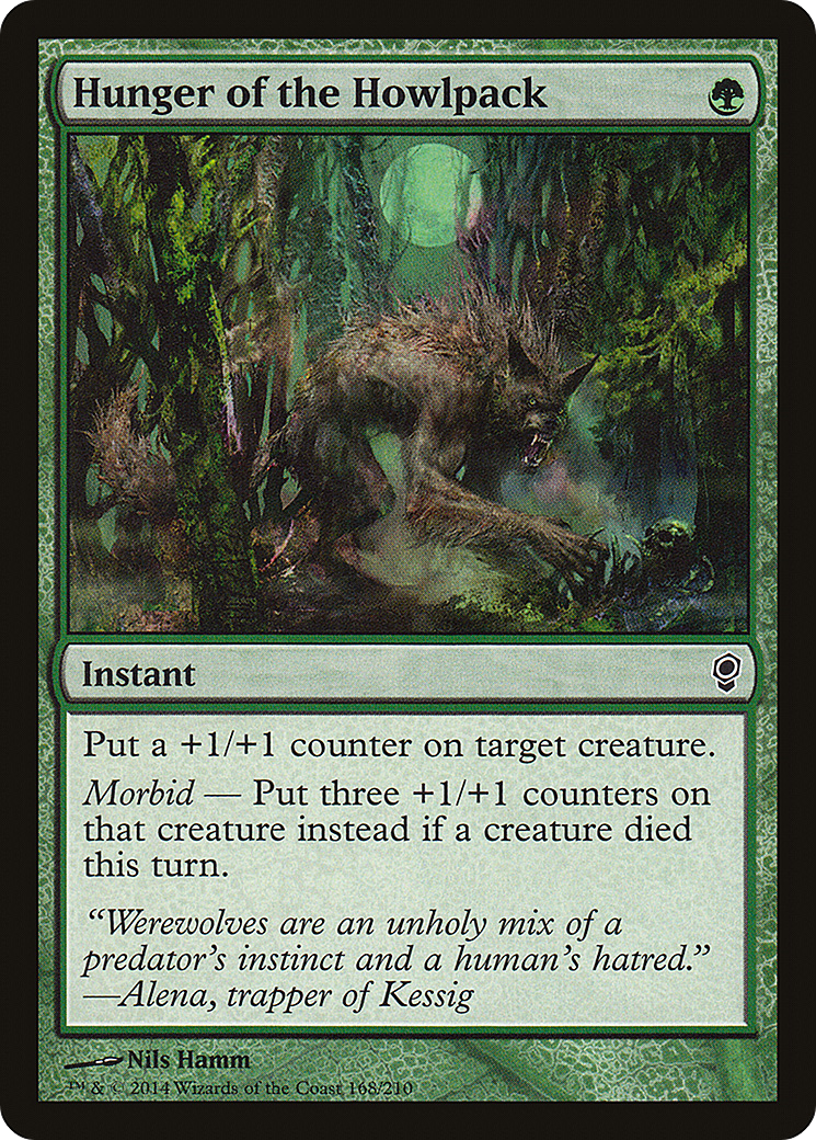 Hunger of the Howlpack [Conspiracy] Foil