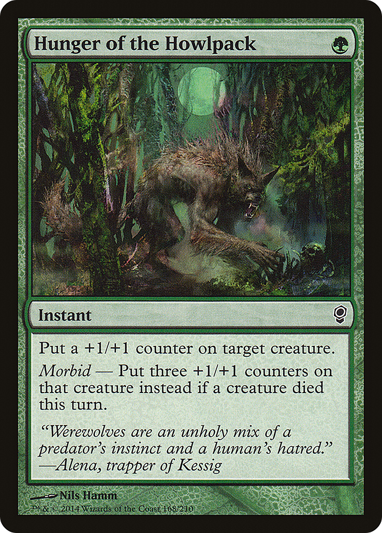 Hunger of the Howlpack [Conspiracy] Foil