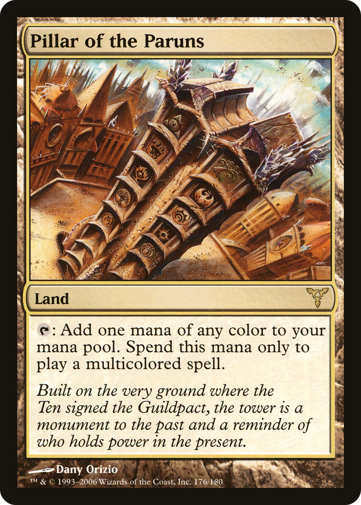 Pillar of the Paruns [Dissension] Foil