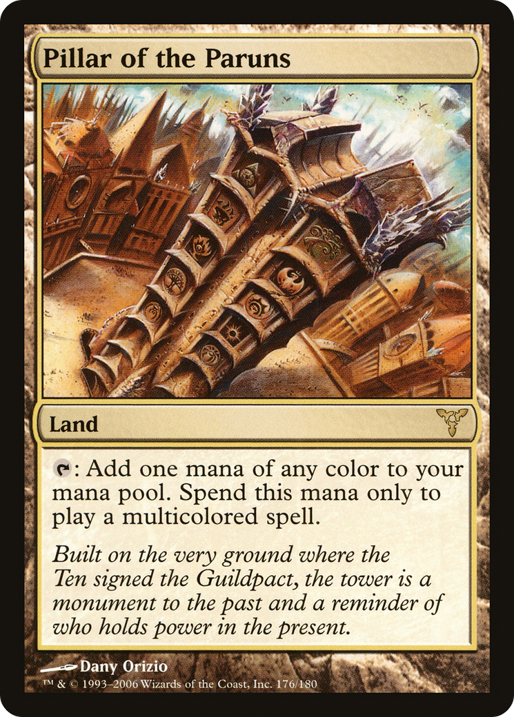 Pillar of the Paruns [Dissension] Foil