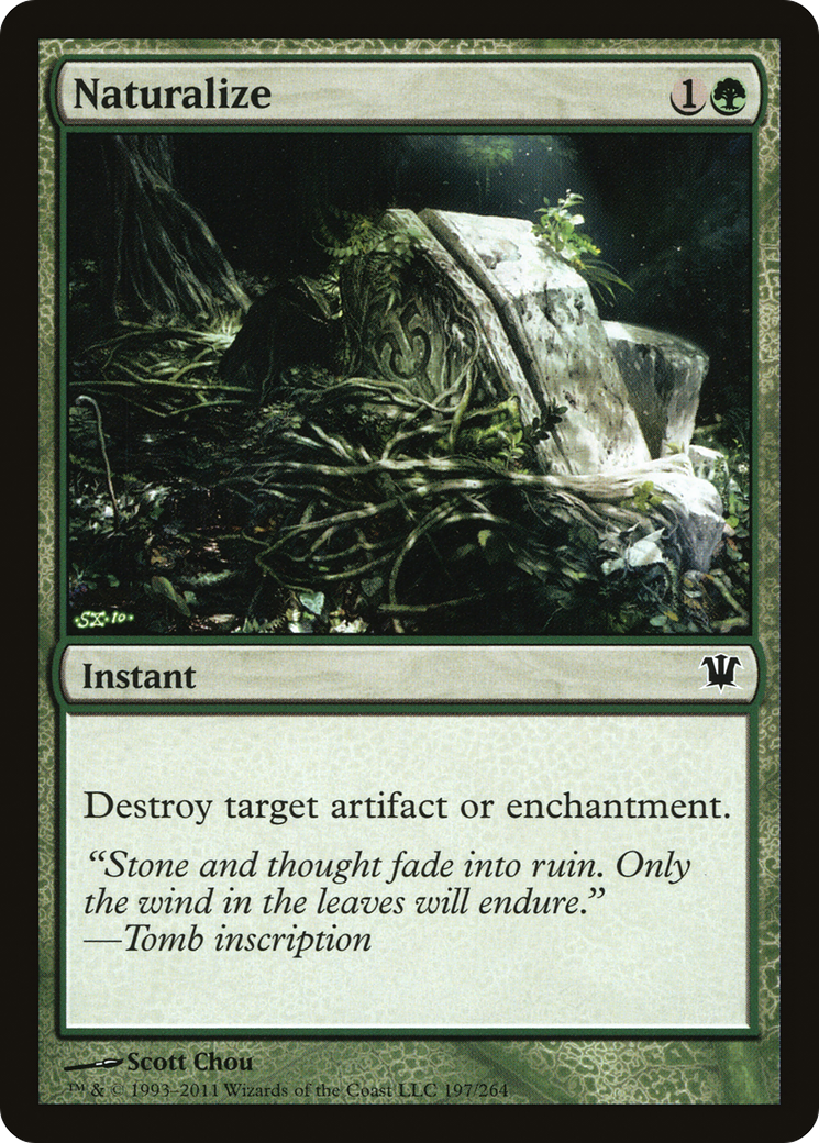 Naturalize [Innistrad] Foil