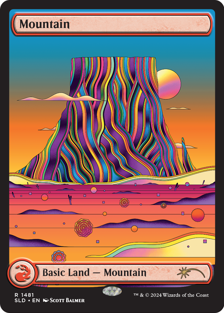 Mountain (1481) (-1481) [Secret Lair Drop Series]