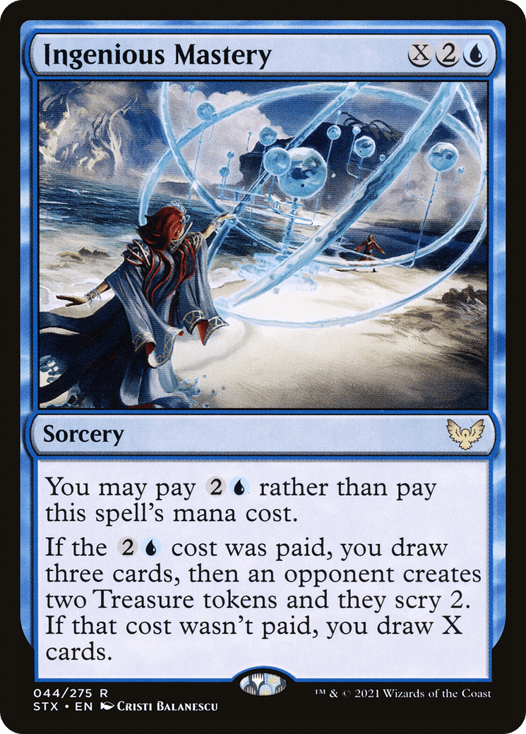 Ingenious Mastery [Strixhaven: School of Mages] Foil