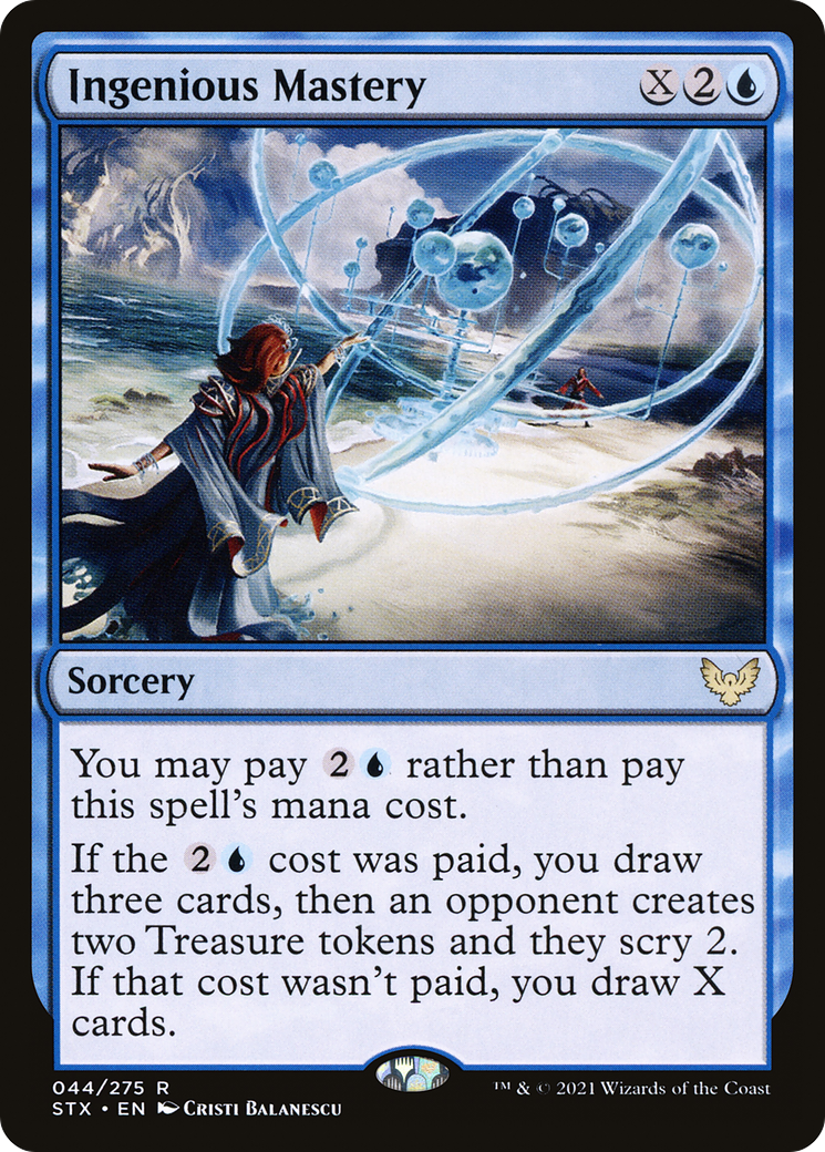 Ingenious Mastery [Strixhaven: School of Mages] Foil