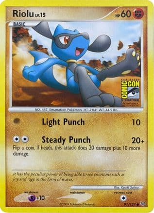 Riolu (SDCC 2009) 091/127 - Miscellaneous Cards & Products