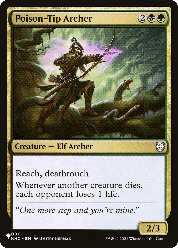 Poison-Tip Archer |  (KHC-90) [The List]