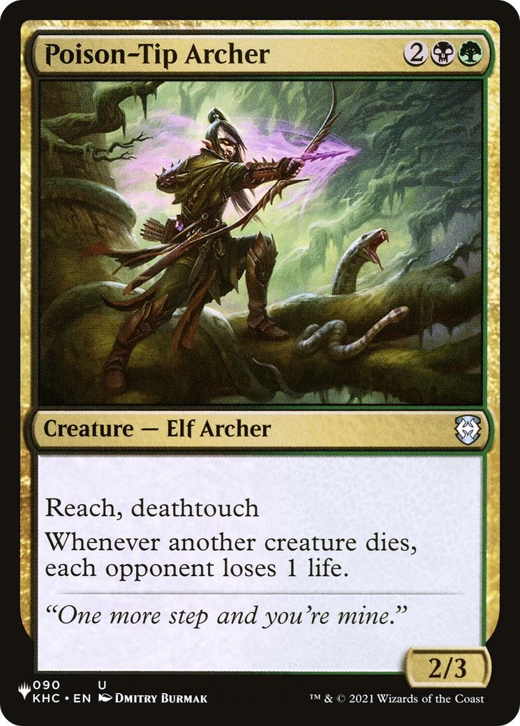 Poison-Tip Archer |  (KHC-90) [The List]