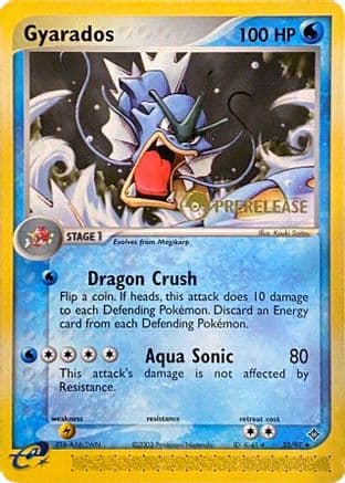 Gyarados (Prerelease) 32/97 - Nintendo Promos