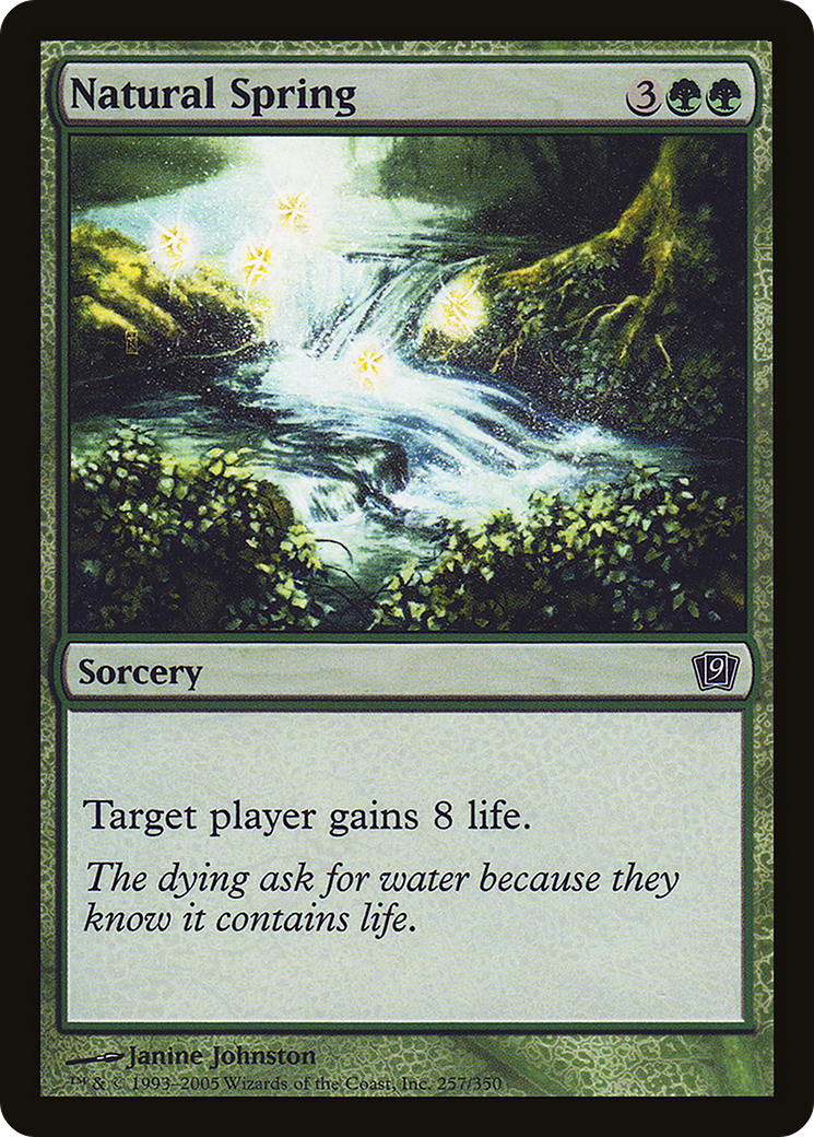 Natural Spring [Ninth Edition] Foil