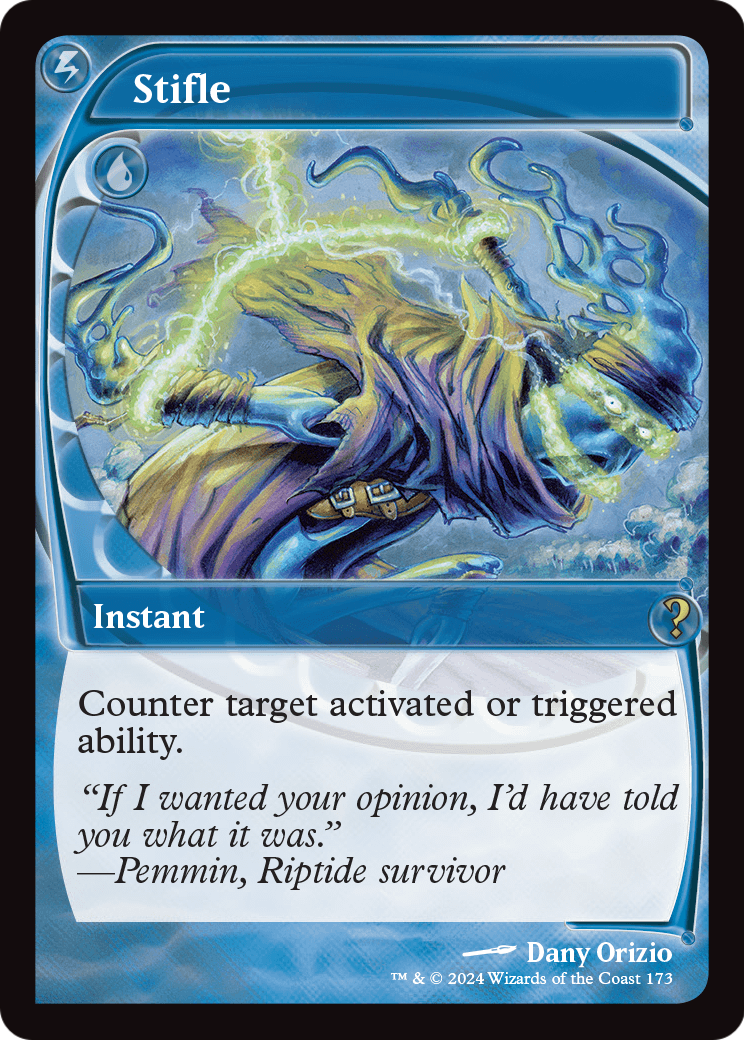 Stifle (Future Sight) [Mystery Booster 2] Foil