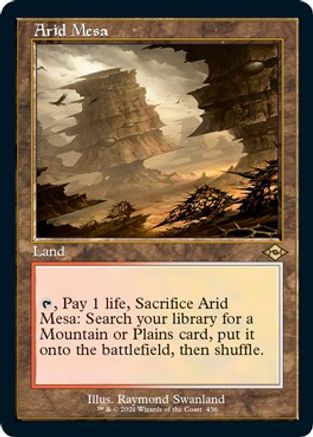 Arid Mesa (Retro Frame) (Foil Etched) |  Foil (436) [Modern Horizons 2]