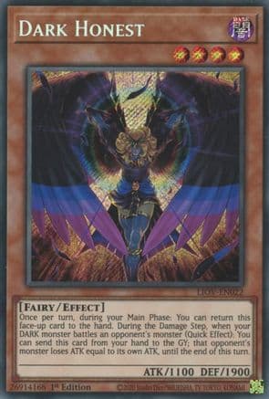 Dark Honest [LIOV-EN022] Secret Rare