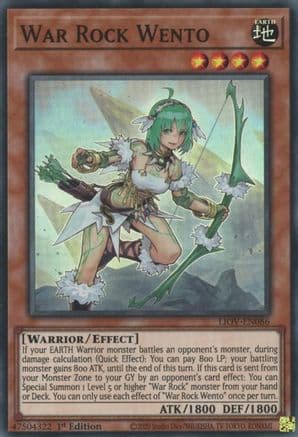 War Rock Wento [LIOV-EN086] Super Rare