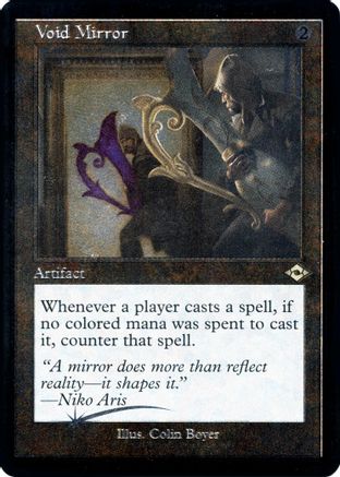 Void Mirror (Retro Frame) (Foil Etched) |  Foil (435) [Modern Horizons 2]