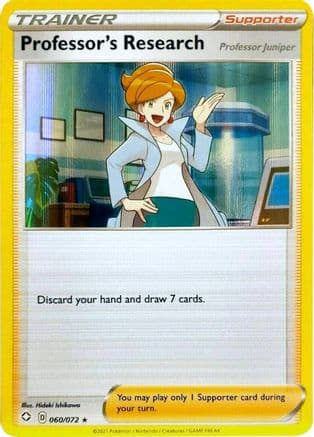Professor's Research (Holofoil) 060/072 - Deck Exclusives Holofoil