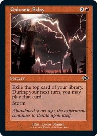 Galvanic Relay (Retro Frame) (Foil Etched) |  Foil (406) [Modern Horizons 2]