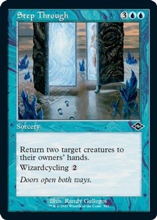 Step Through (Retro Frame) (Foil Etched) |  Foil (392) [Modern Horizons 2]