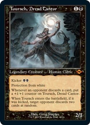 Tourach, Dread Cantor (Retro Frame) (Foil Etched) |  Foil (402) [Modern Horizons 2]