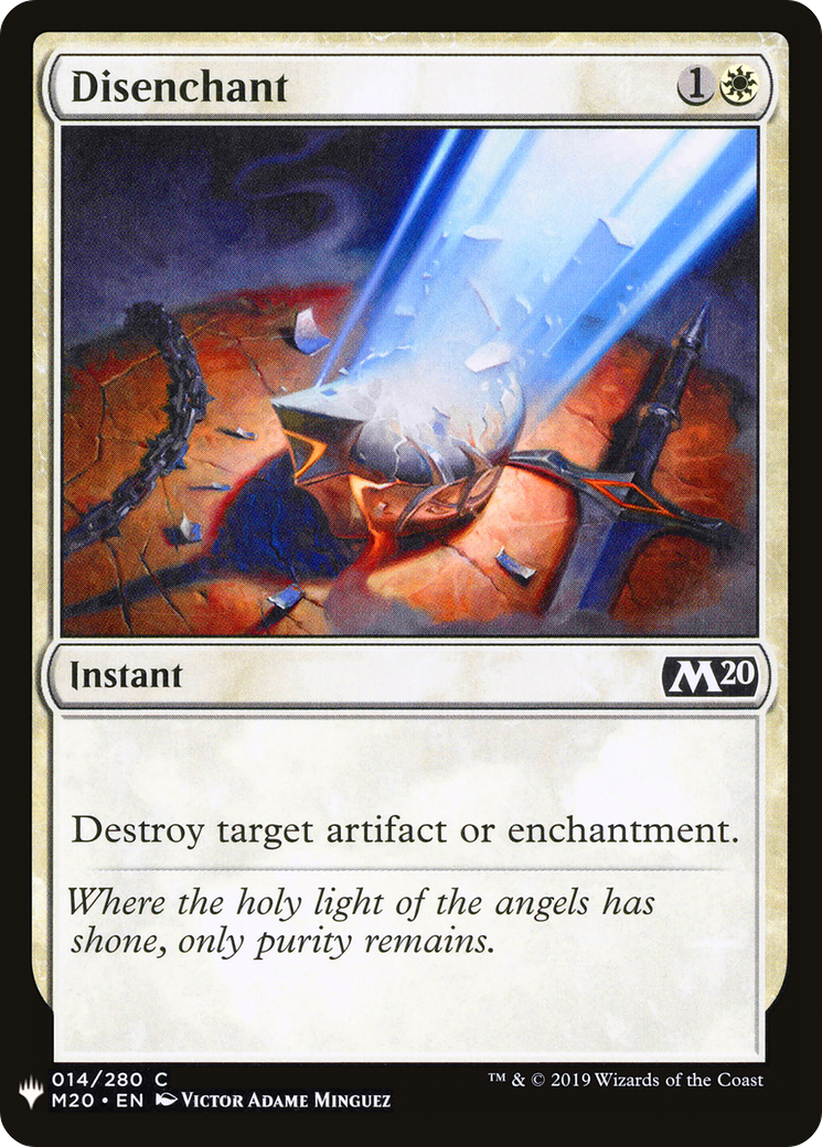 Disenchant |  (M20-14) [The List]