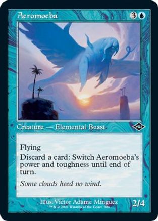 Aeromoeba (Retro Frame) (Foil Etched) |  Foil (389) [Modern Horizons 2]