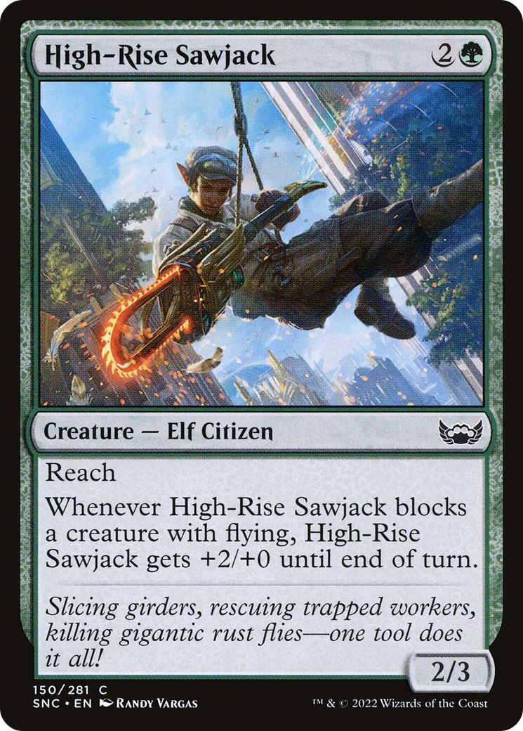 High-Rise Sawjack [Streets of New Capenna] Foil