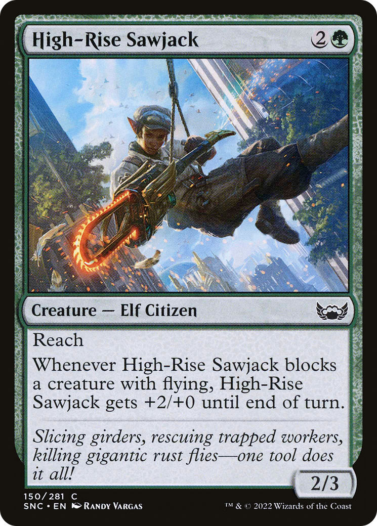 High-Rise Sawjack [Streets of New Capenna] Foil