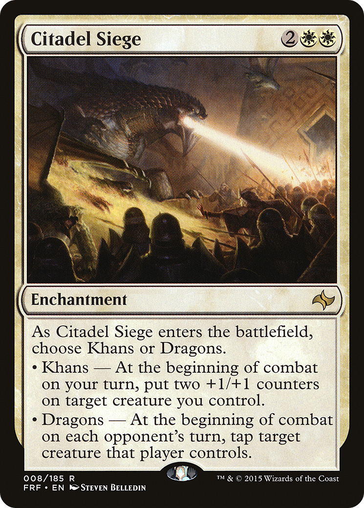 Citadel Siege (008) [Fate Reforged]  Foil