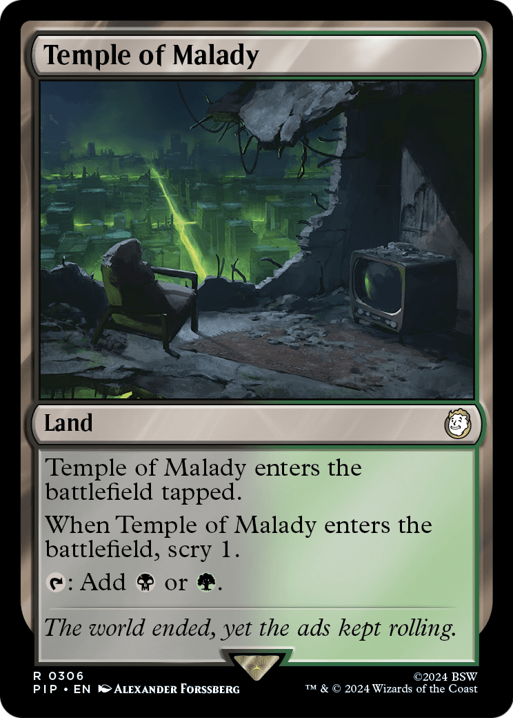 Temple of Malady [Fallout] Foil