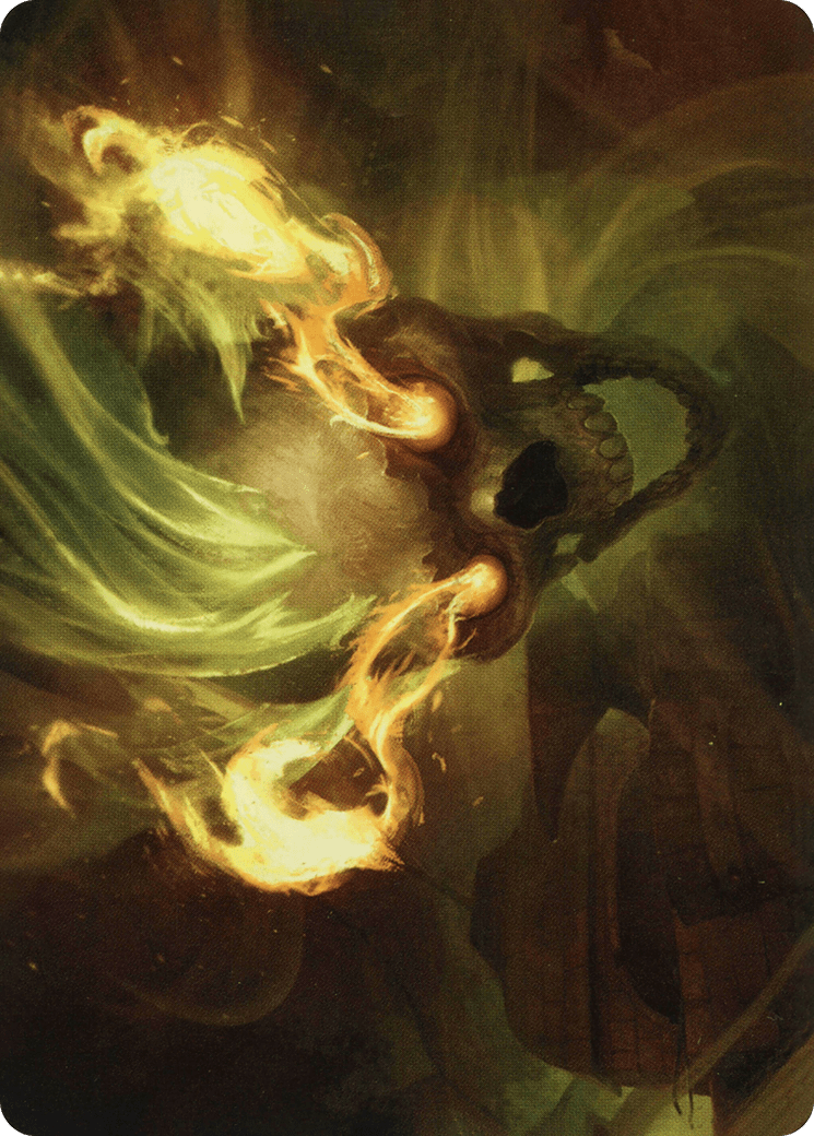 Flameskull // Flameskull (AAFR-014) - Adventures in the Forgotten Realms Art Series (Borderless) Foil