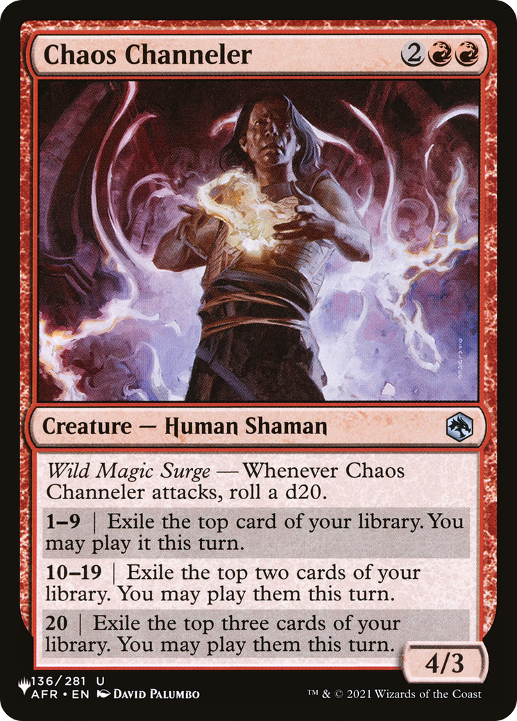 Chaos Channeler |  (AFR-136) [The List]