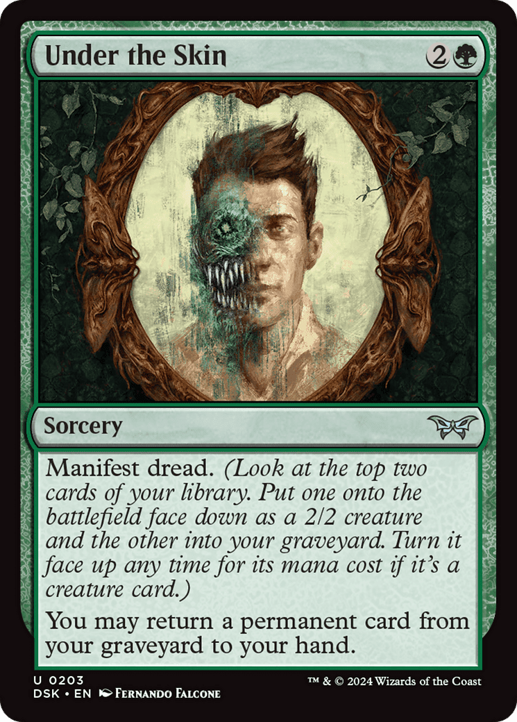 Under the Skin [Duskmourn: House of Horror] Foil