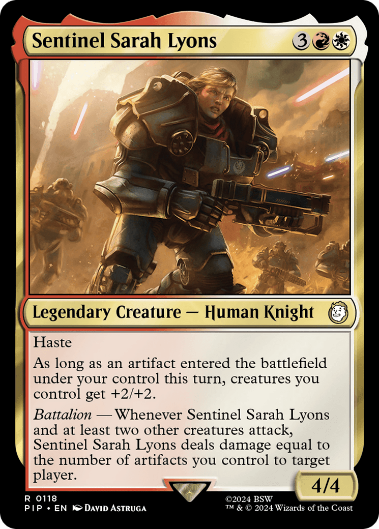 Sentinel Sarah Lyons [Fallout] Foil