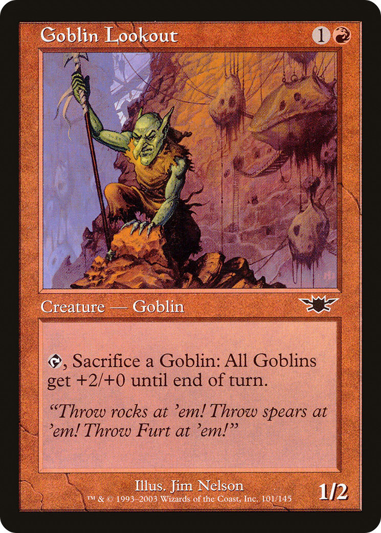Goblin Lookout [Legions] Foil