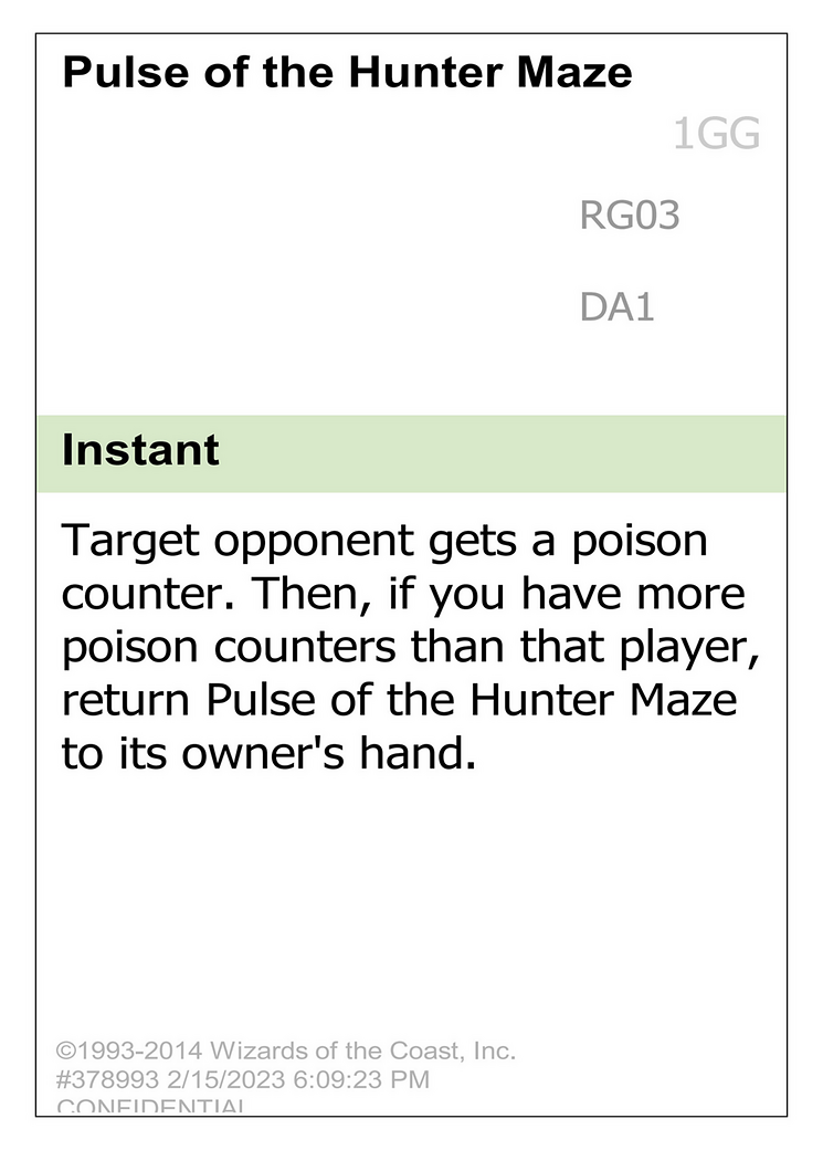 Pulse of the Hunter Maze (DA1-RG03C) - Unknown Event