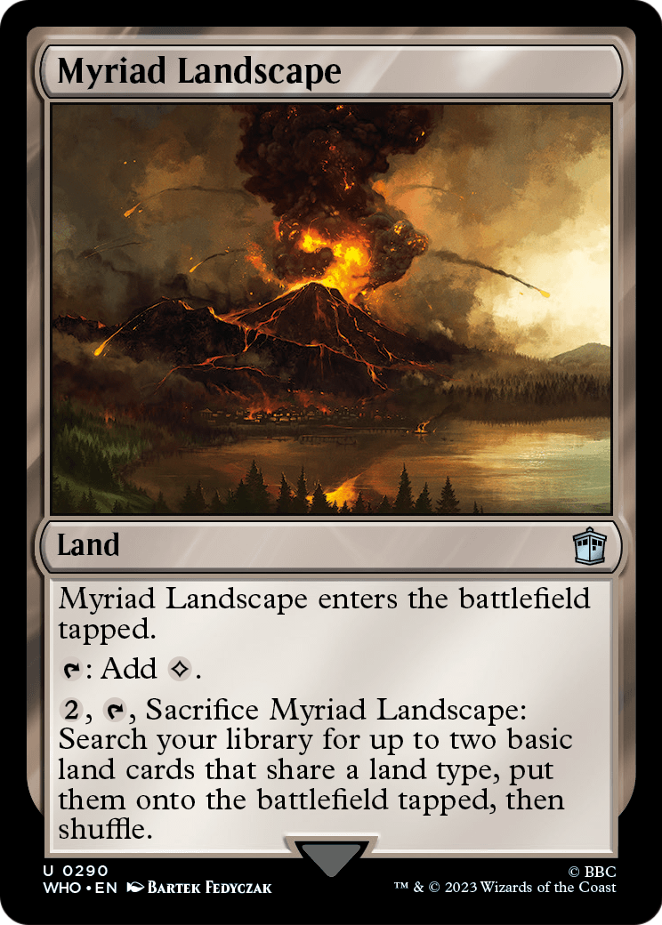 Myriad Landscape [Doctor Who] Foil