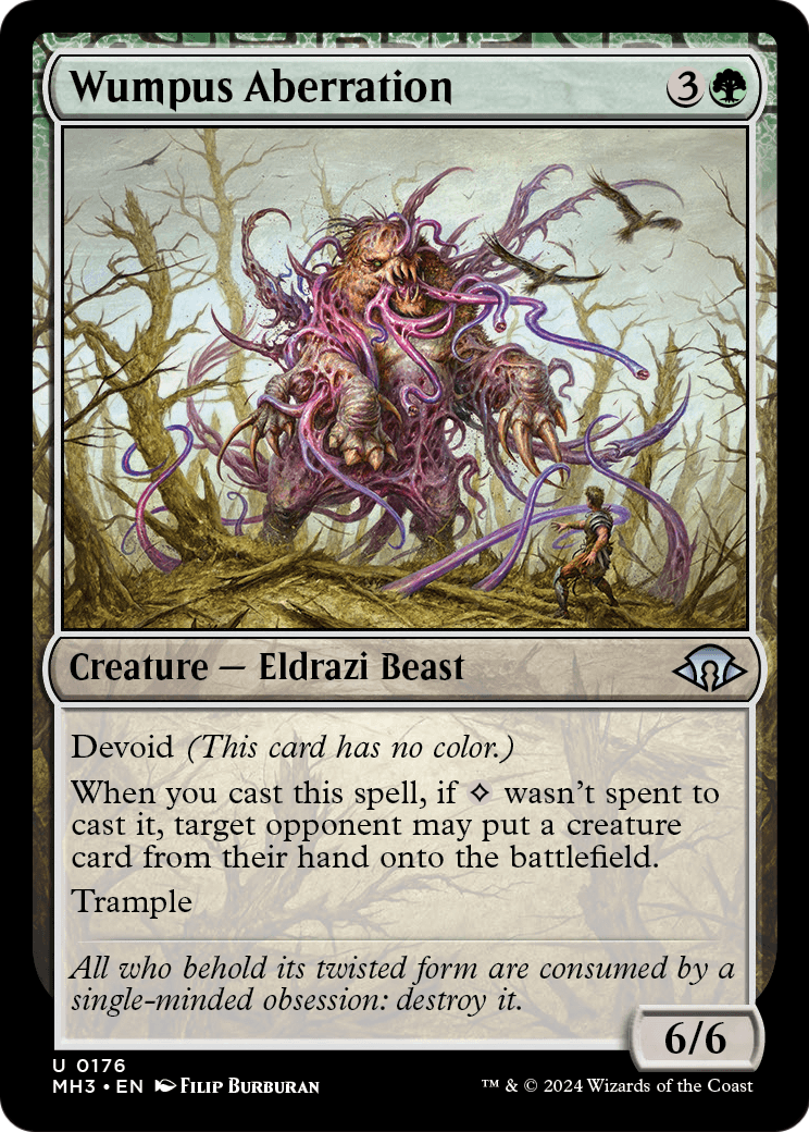 Wumpus Aberration [Modern Horizons 3] Foil