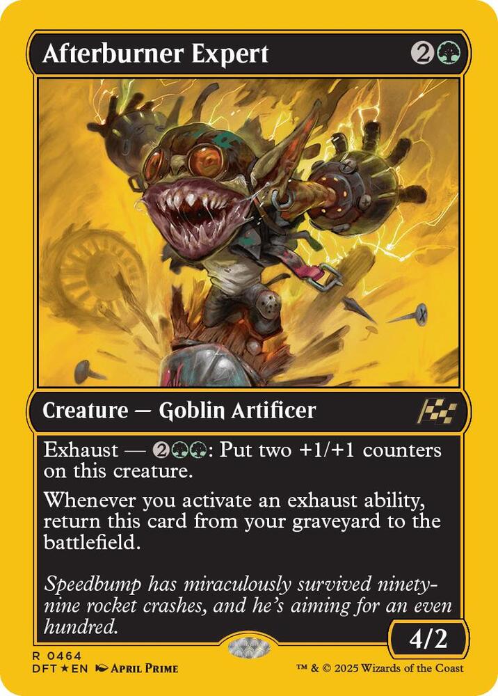 Afterburner Expert 464/291 (Aetherdrift)  - First-Place Foil
